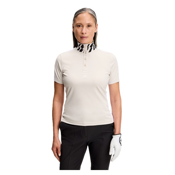 J.Lindeberg Pip dámské polo, moonbeam