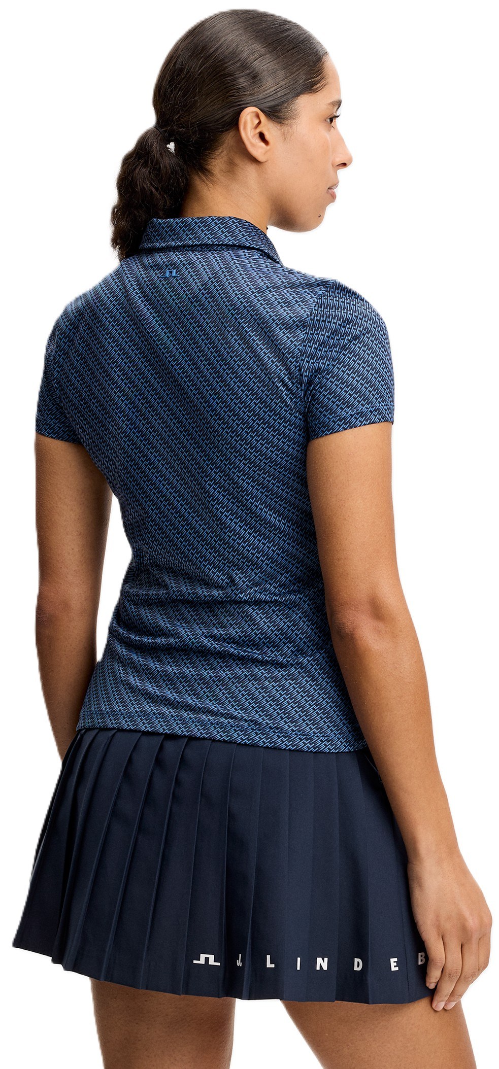 J.Lindeberg Caitlyn dámské polo, flight bridge navy fed