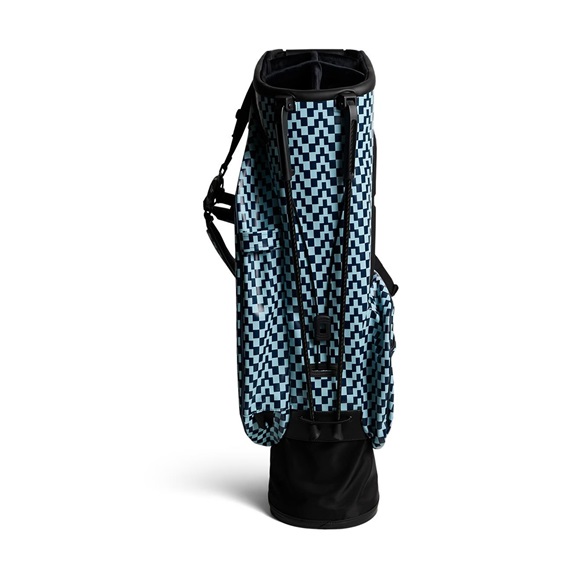 J. Lindeberg Play Printed stand bag, Bridge Stack Forget Navy M