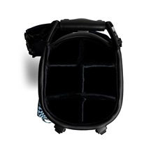 J. Lindeberg Play Printed stand bag, Bridge Stack Forget Navy M