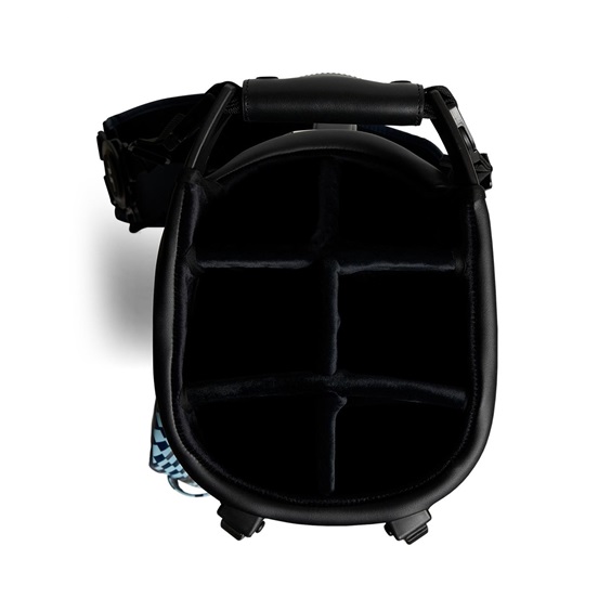 J. Lindeberg Play Printed stand bag, Bridge Stack Forget Navy M