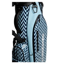 J. Lindeberg Play Printed stand bag, Bridge Stack Forget Navy M
