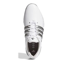 Adidas Tour360 24 pánské golfové boty, white/iron metal/silver