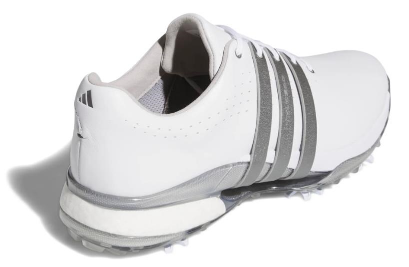 Adidas Tour360 24 pánské golfové boty, white/iron metal/silver