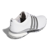 Adidas Tour360 24 pánské golfové boty, white/iron metal/silver