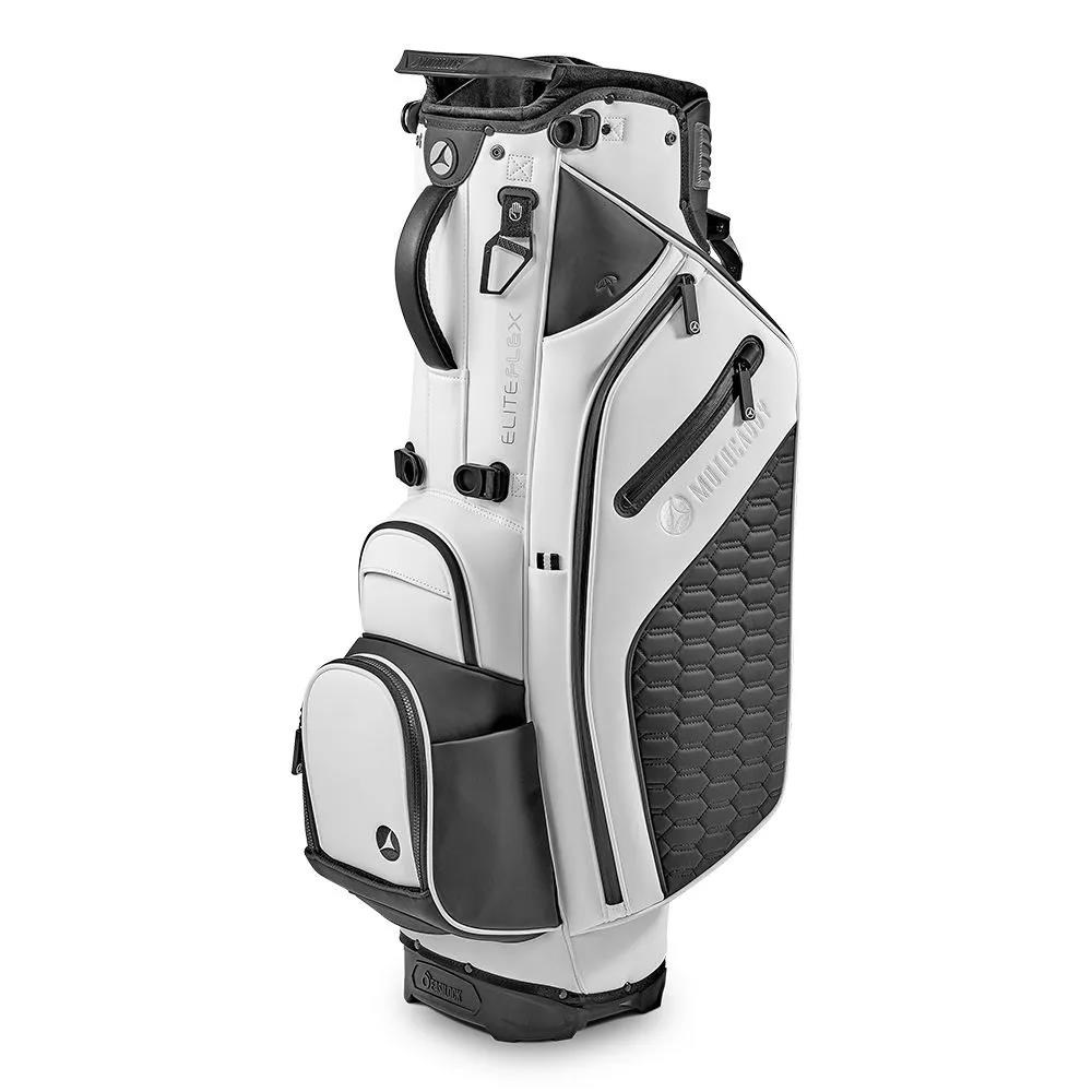 LIMITED - Motocaddy EliteFLEX stand bag, bílo/černý