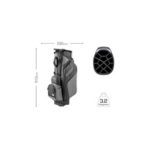 LIMITED - Motocaddy EliteFLEX stand bag, bílo/černý