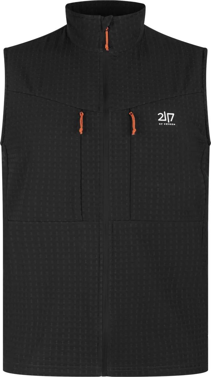 2117 of Sweden Mellom 3D Softshell pánská vesta, černá