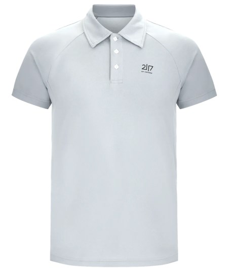 2117 of Sweden Fröseke Technical Pique pánské polo, pearl blue