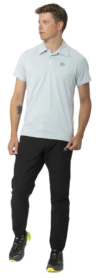 2117 of Sweden Fröseke Technical Pique pánské polo, pearl blue