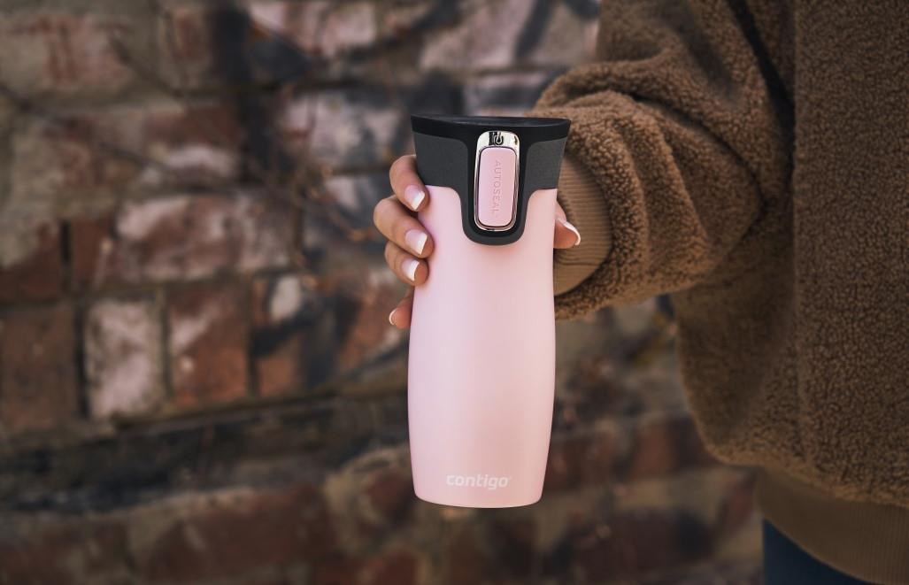 Contigo West Loop termohrnek 470 ml, milenial pink