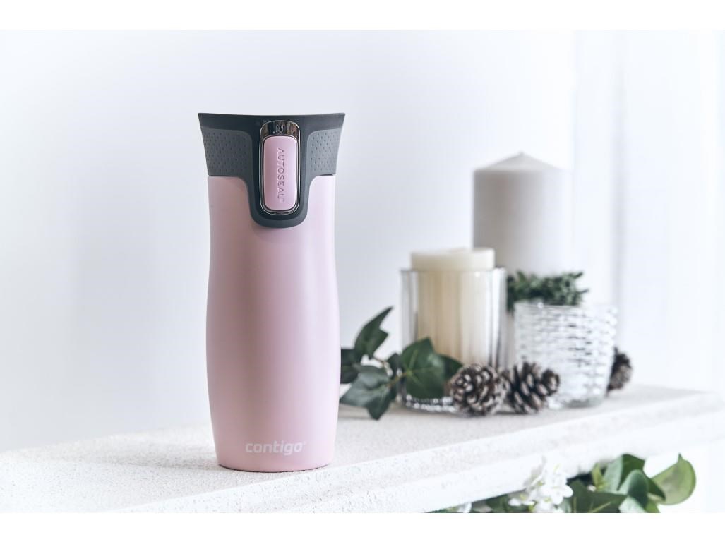 Contigo West Loop termohrnek 470 ml, milenial pink