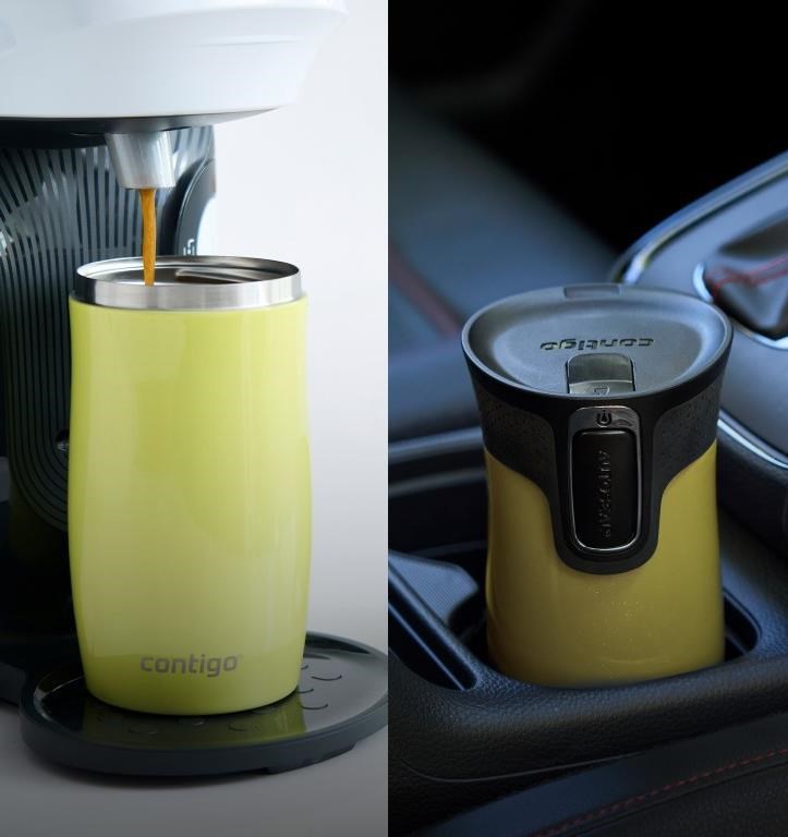 Contigo West Loop Mini termohrnek 300ml, limelight