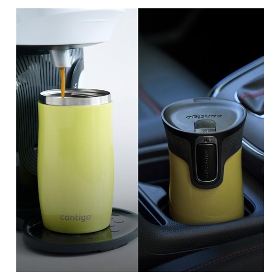 Contigo West Loop Mini termohrnek 300ml, limelight