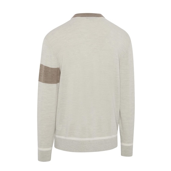 Callaway Legacy Collection Blocked Cardigan pánský svetr, fields of rye heather