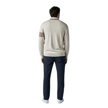 Callaway Legacy Collection Blocked Cardigan pánský svetr, fields of rye heather