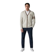 Callaway Legacy Collection Blocked Cardigan pánský svetr, fields of rye heather