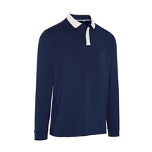 Callaway Mixed Medai Legacy Colection Longsleeve Blocked pánské polo, tmavě modré