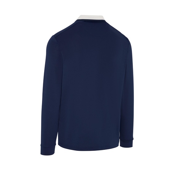 Callaway Mixed Medai Legacy Colection Longsleeve Blocked pánské polo, tmavě modré