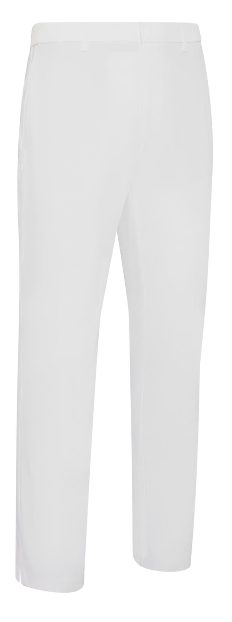 Callaway Legacy Collection Flat Front with elastic rib piecing at waist pánské kalhoty, bílé