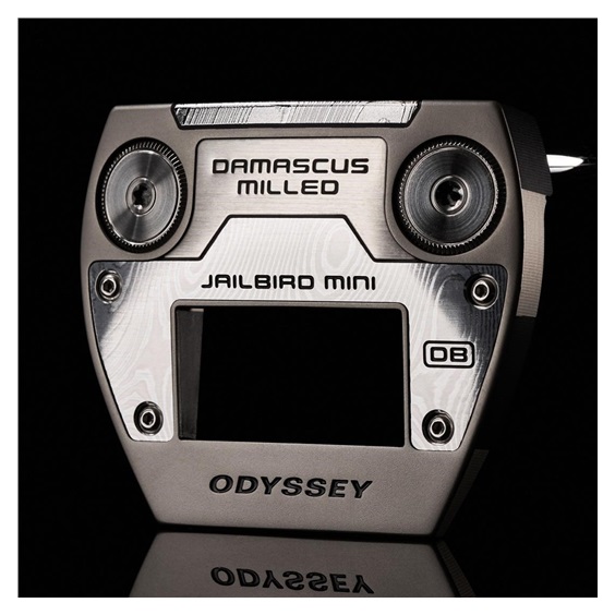 Odyssey DAMASCUS Milled Jailbird Mini DB putter