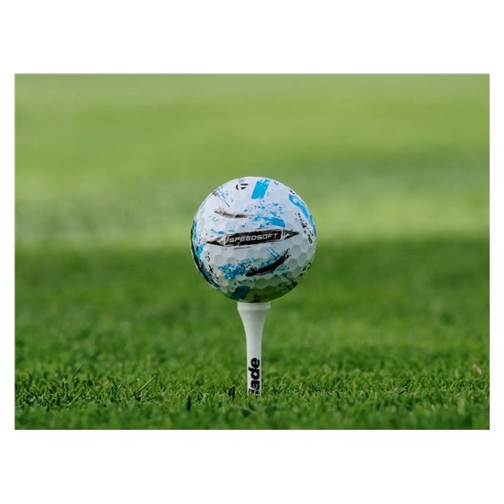 TaylorMade SpeedSoft Ink Blue golfové míčky, 4ks
