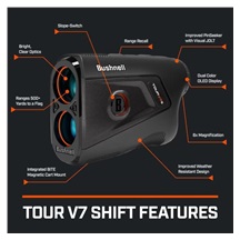 Bushnell Tour V7 Shift laserový dálkoměr