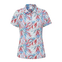 Ping  Aeria Printed dámské polo, tropic retreat