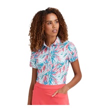 Ping  Aeria Printed dámské polo, tropic retreat