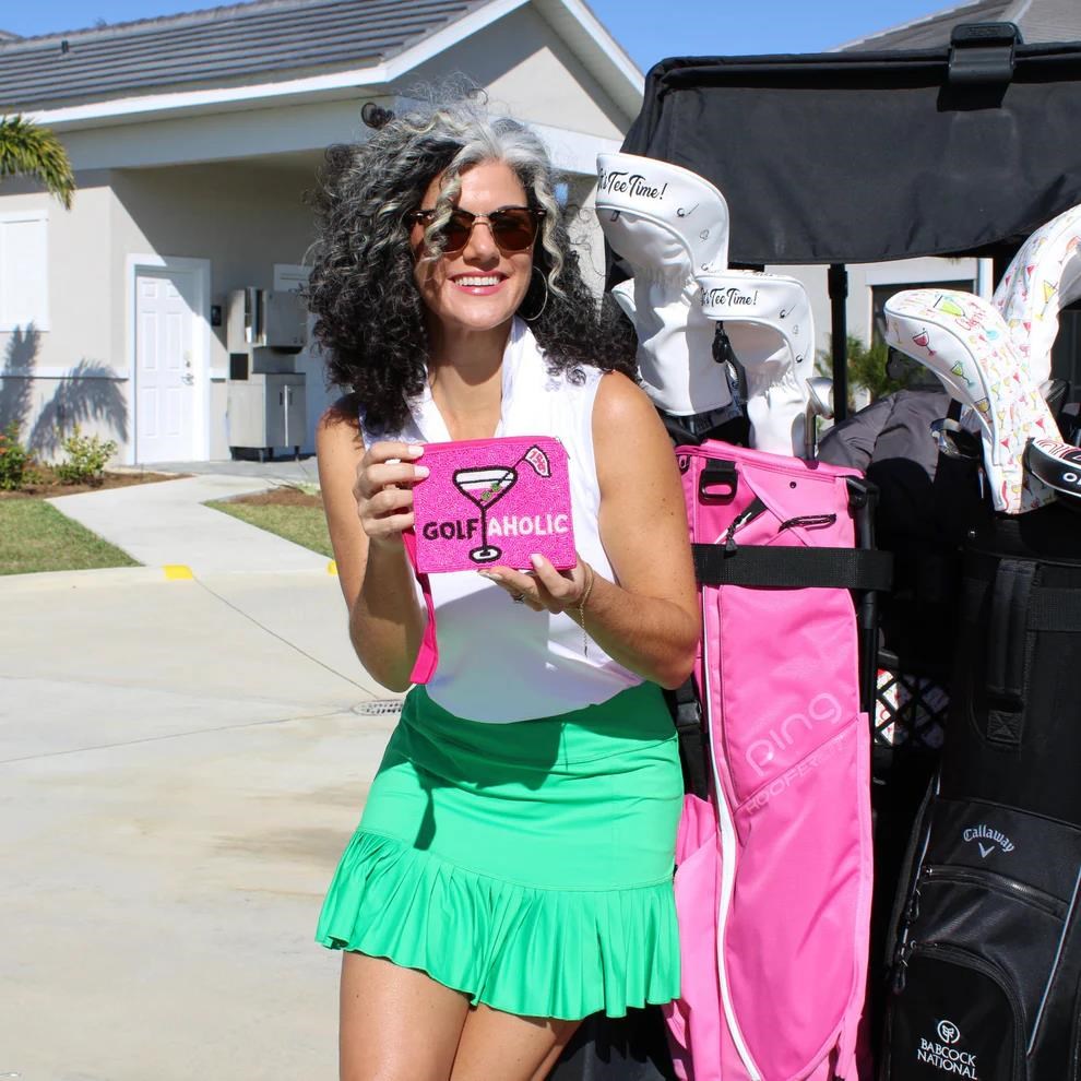 Best of Golf America Golfaholic Beaddie taška na cennosti