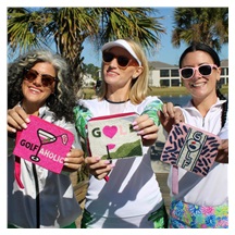Best of Golf America Golfaholic Beaddie taška na cennosti