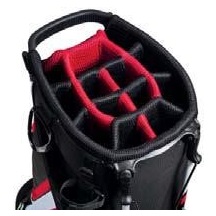 Titleist 14-Way Premium stand bag, černý