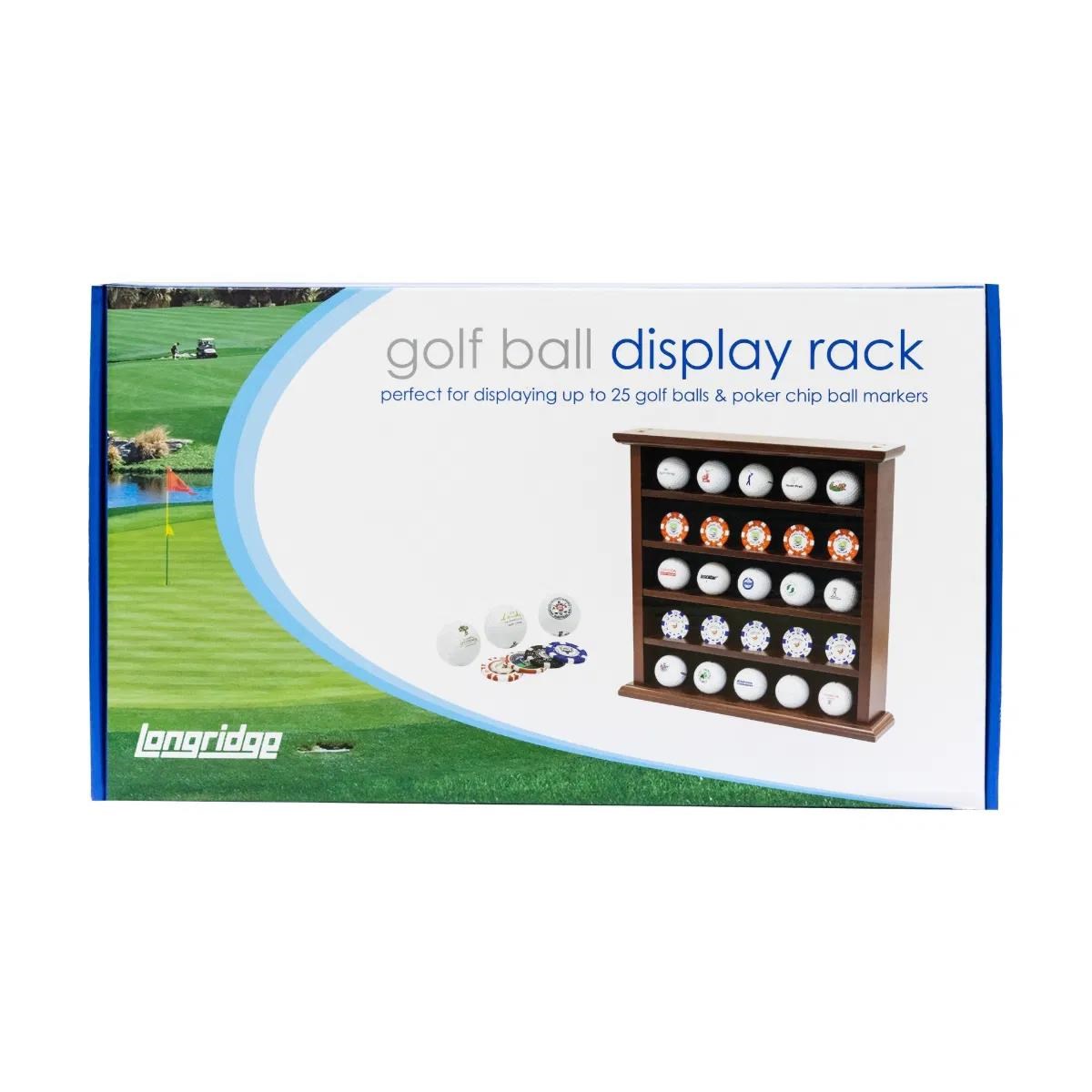 Longridge 25 Ball Wooden Display Rack dřevěná police