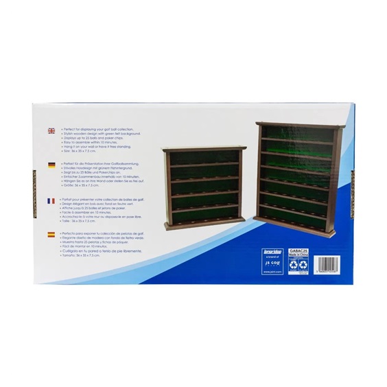 Longridge 25 Ball Wooden Display Rack dřevěná police