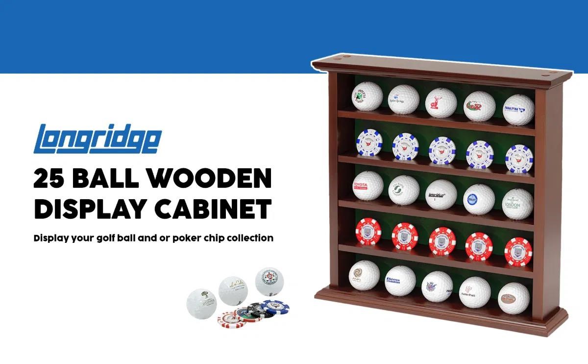 Longridge 25 Ball Wooden Display Rack dřevěná police