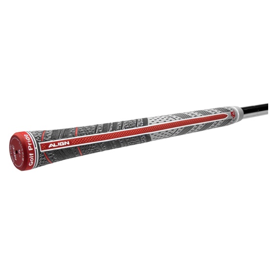 Golf Pride MCC Plus4 Align grip, Midsize, šedý