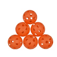 Masters Airflow XP plastové tréninkové míčky, 6ks, oranžové