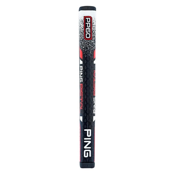 Ping Pistol PP60 putter grip, bílo/červený
