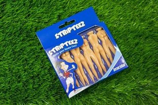 Longridge Strip Teez plastová týčka, 76mm, 6ks