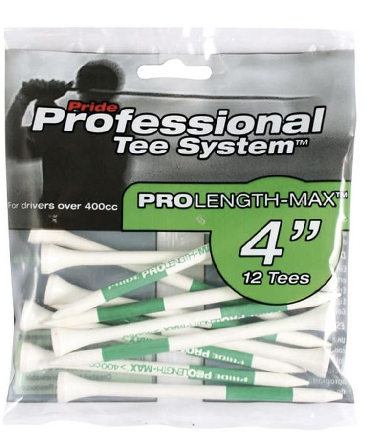 Pride Professional Tees dřevěná týčka, 101mm, 12ks