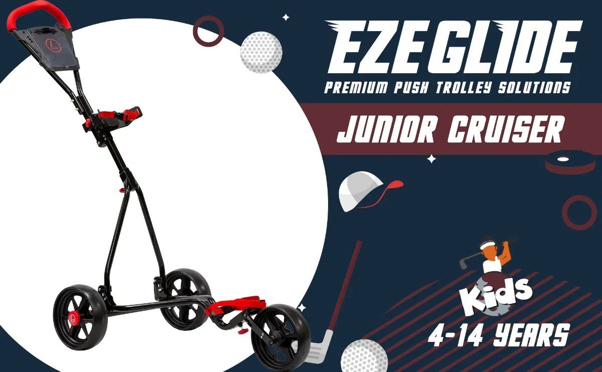Longridge Ezeglide Junior Cruiser manuální vozík, černý