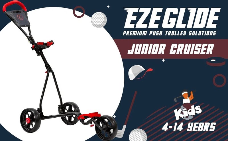 Longridge Ezeglide Junior Cruiser manuální vozík, černý