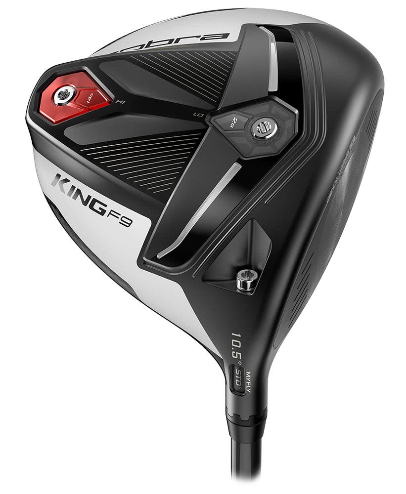 Cobra King F9 SpeedBack Black/White pánský driver