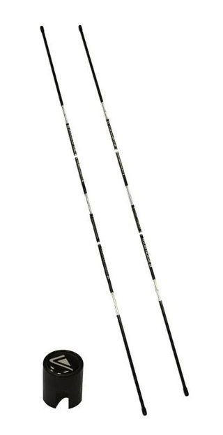 Longridge Portable Tour Rod tréninkové tyče, 2ks