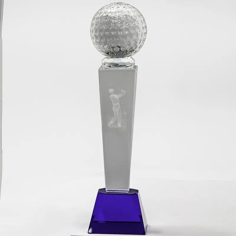 Longridge Crystal Golf Trophy 235mm golfová trofej