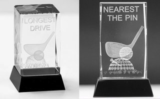 Longridge Nearest The Pin Golf Trophy golfová trofej