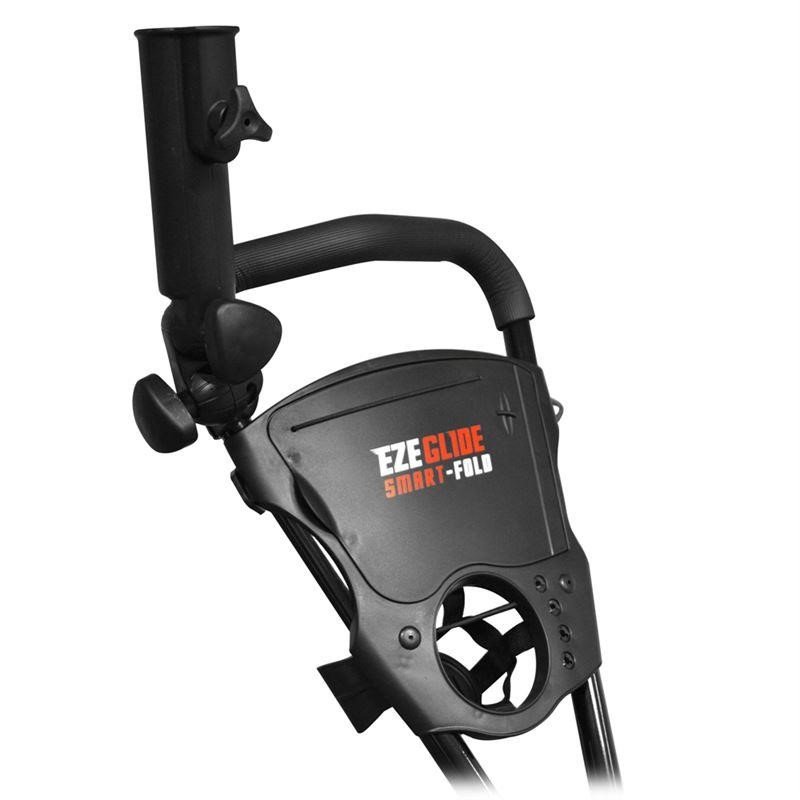 Ezeglide Smart-Fold manuální golfový vozík, černý