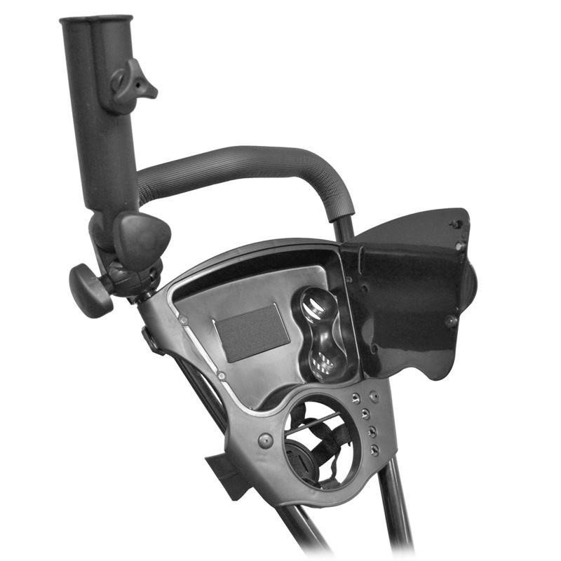 Ezeglide Smart-Fold manuální golfový vozík, černý
