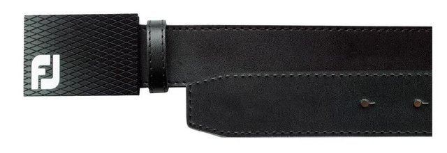 FootJoy Buckle Leather pánský kožený opasek, černý
