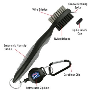 PGA Tour Club Brush and Groove Cleaner kartáček